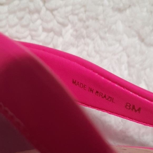 Gianni Bini Hot Pink Heels - Picture 9 of 14